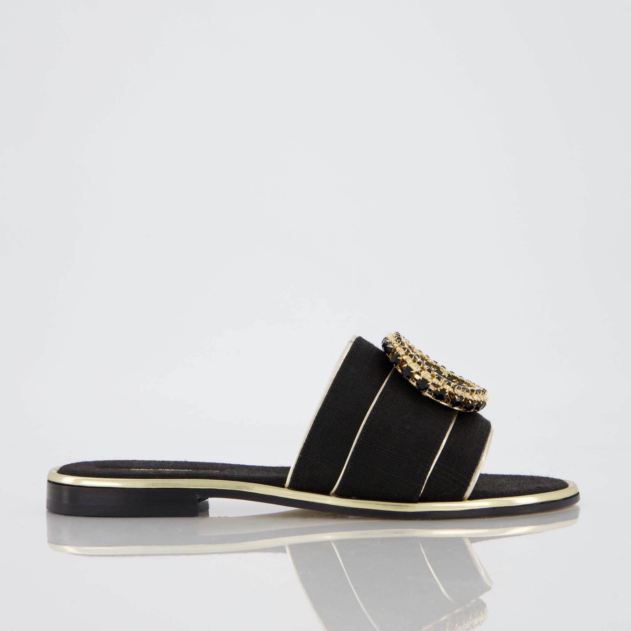Talia - Sandali con anello di cristalli