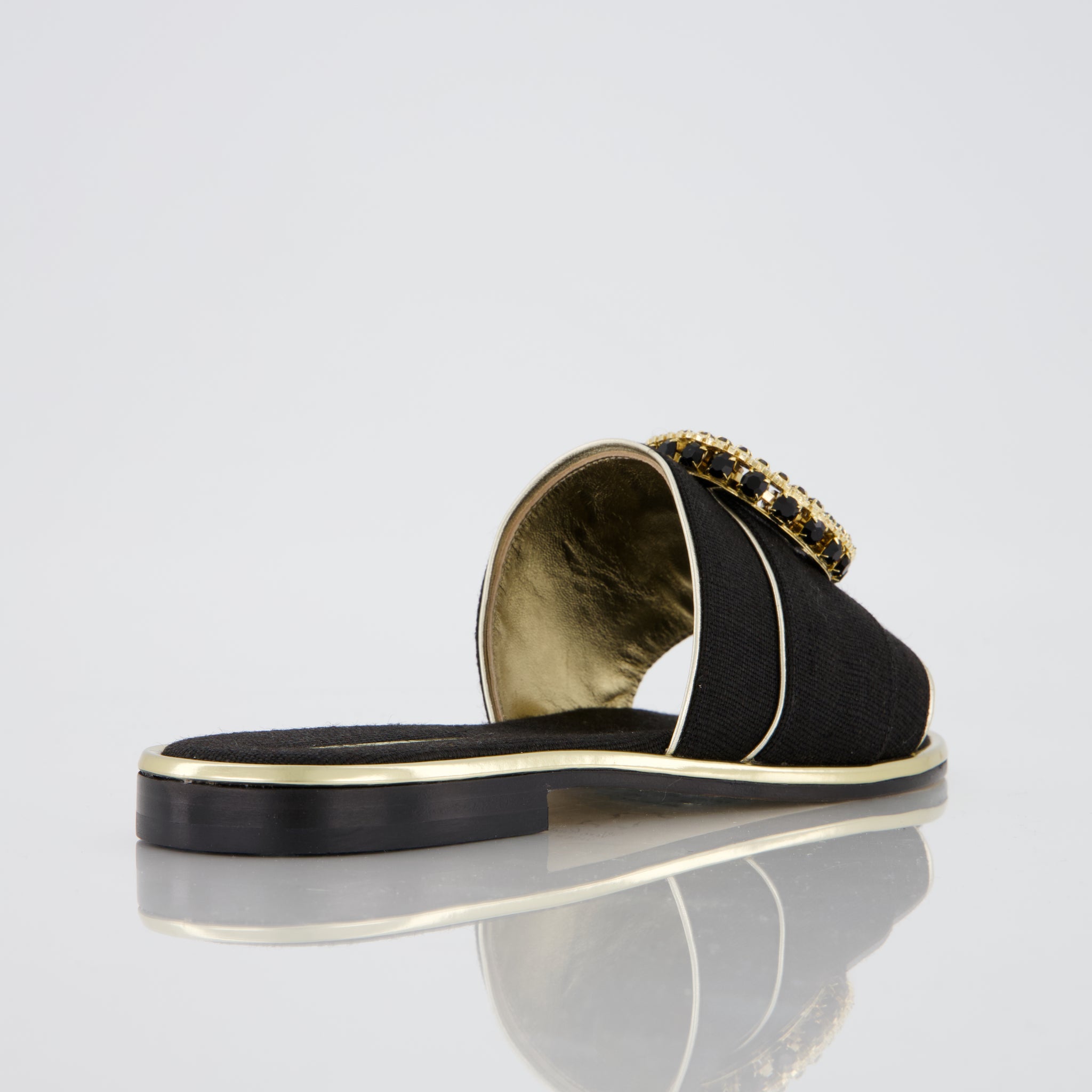 Talia - Sandali con anello di cristalli