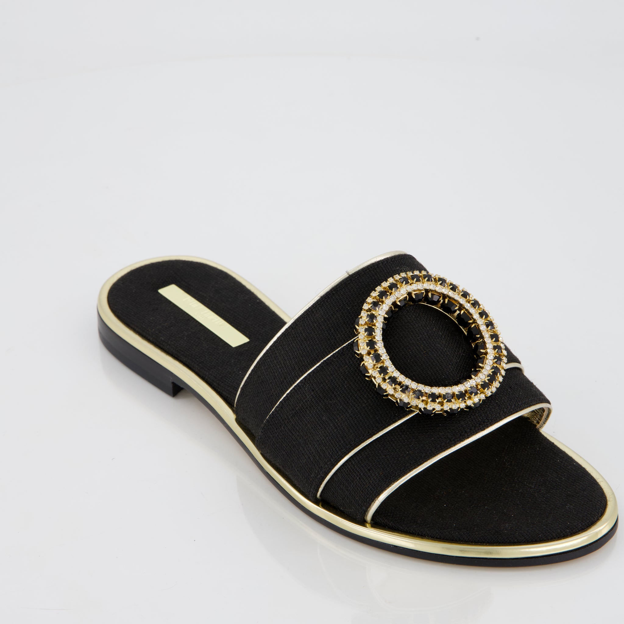 Talia - Sandali con anello di cristalli