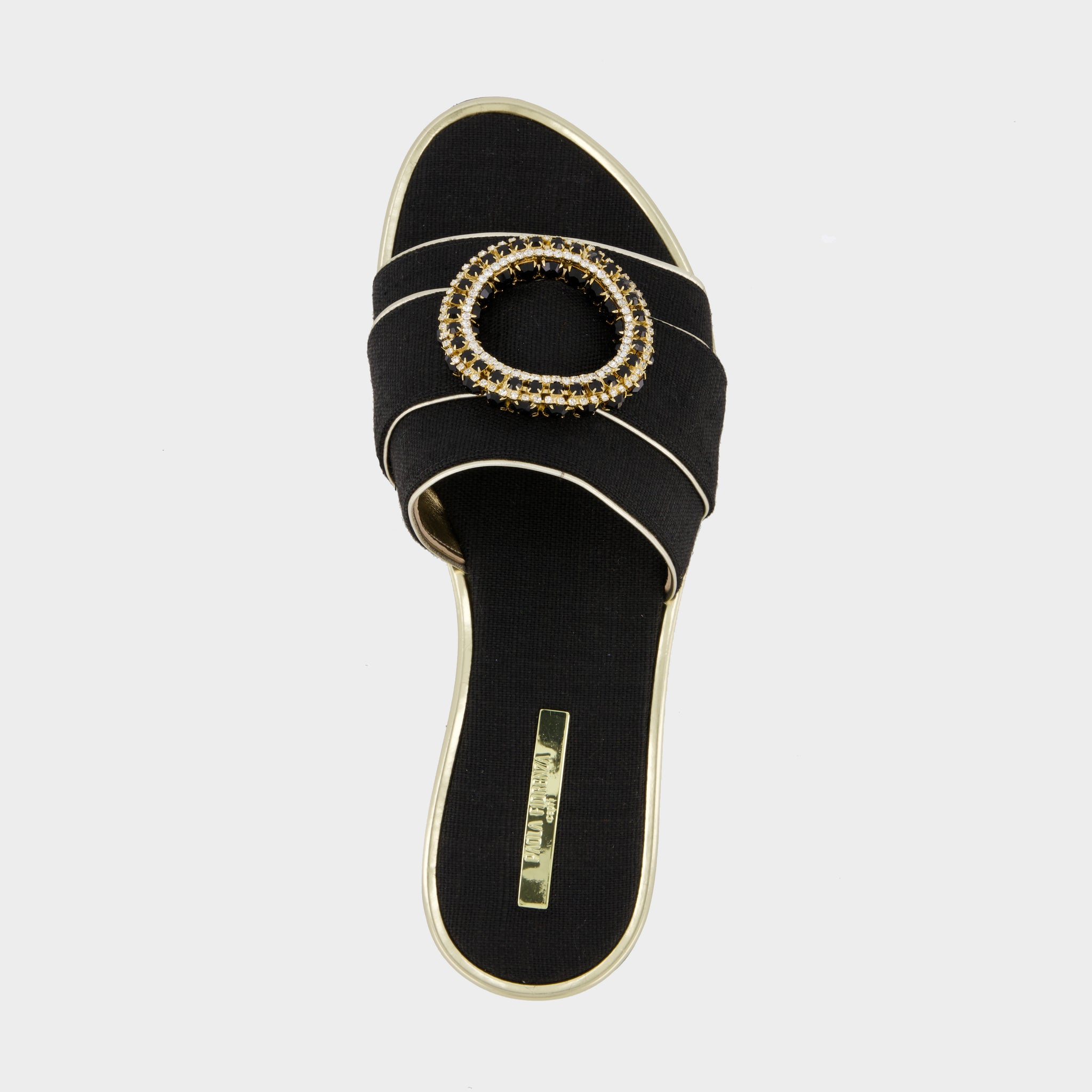 Talia - Sandali con anello di cristalli