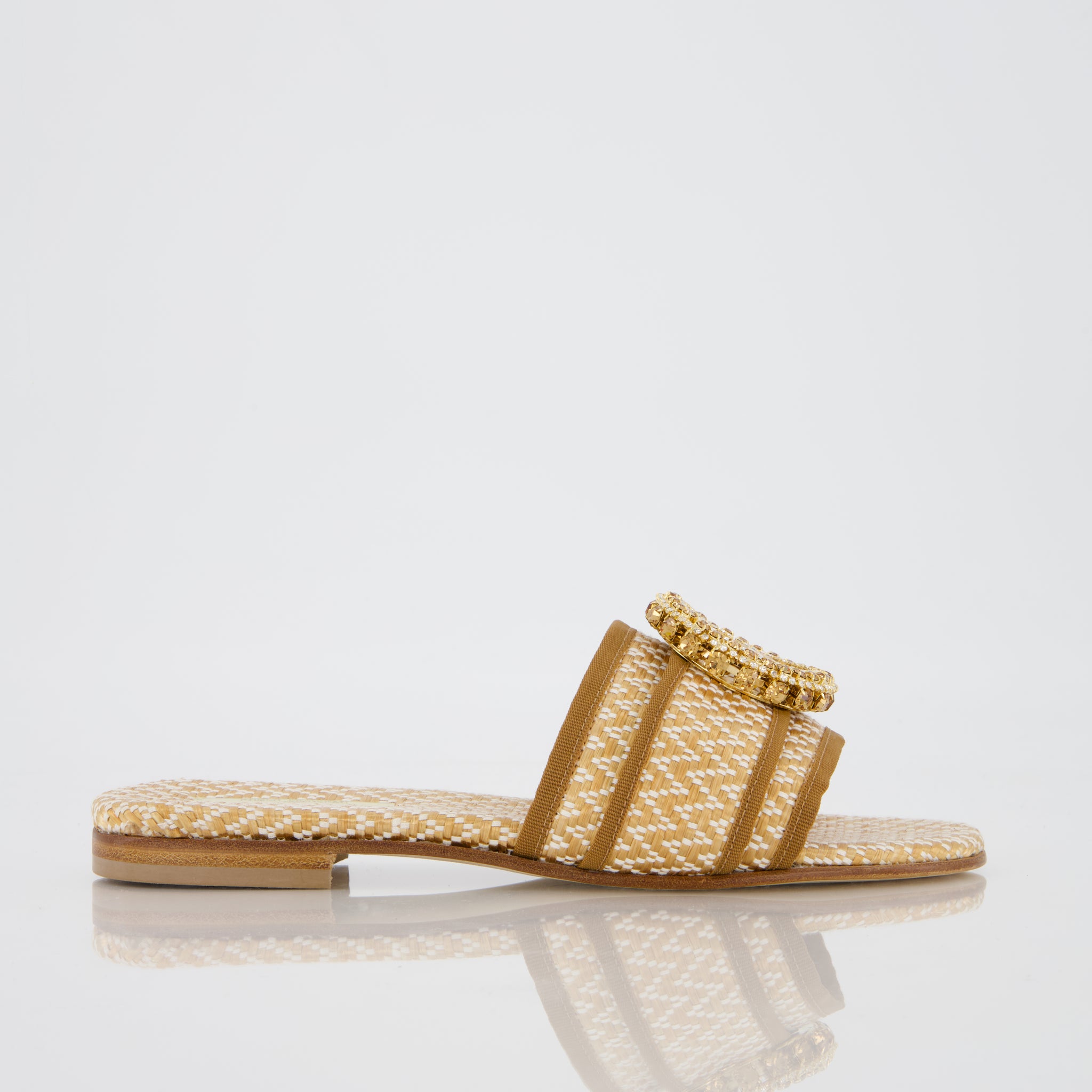 Talia - Sandali con anello di cristalli