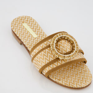 Talia - Sandali con anello di cristalli