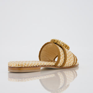 Talia - Sandali con anello di cristalli