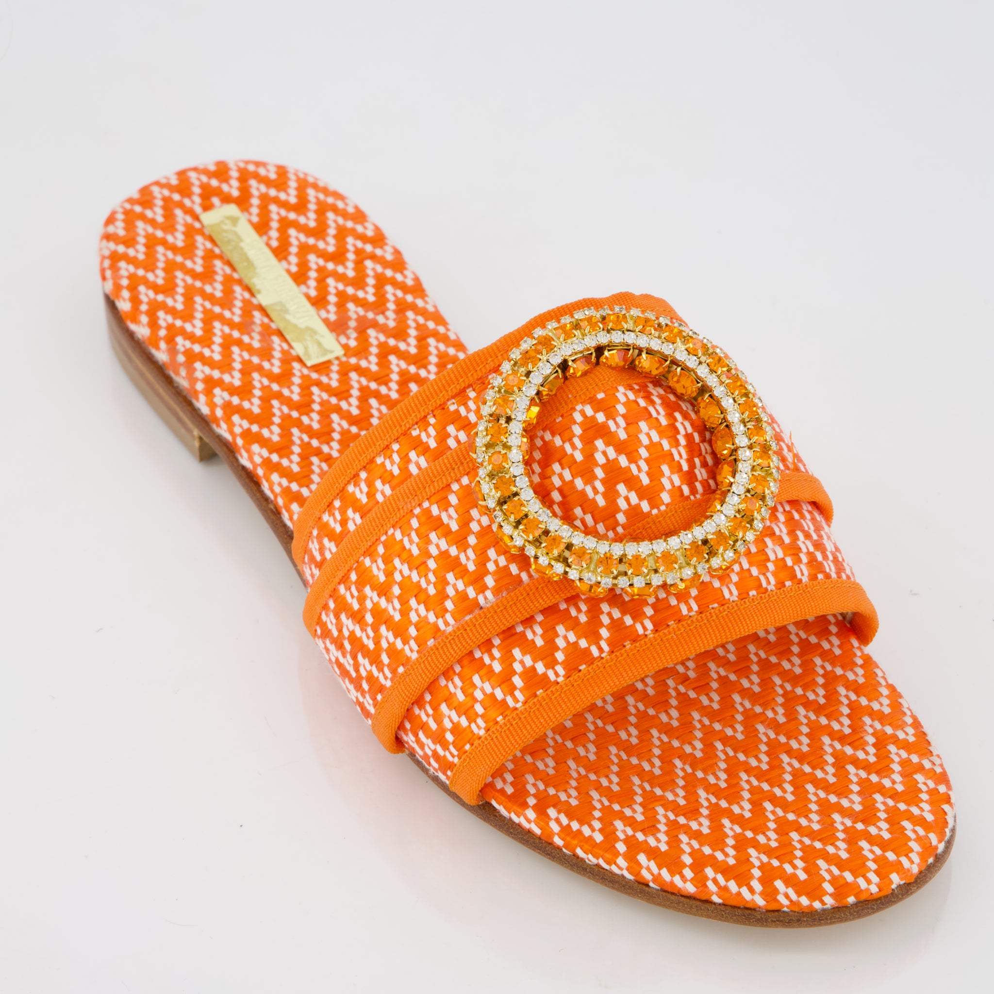 Talia - Sandali con anello di cristalli