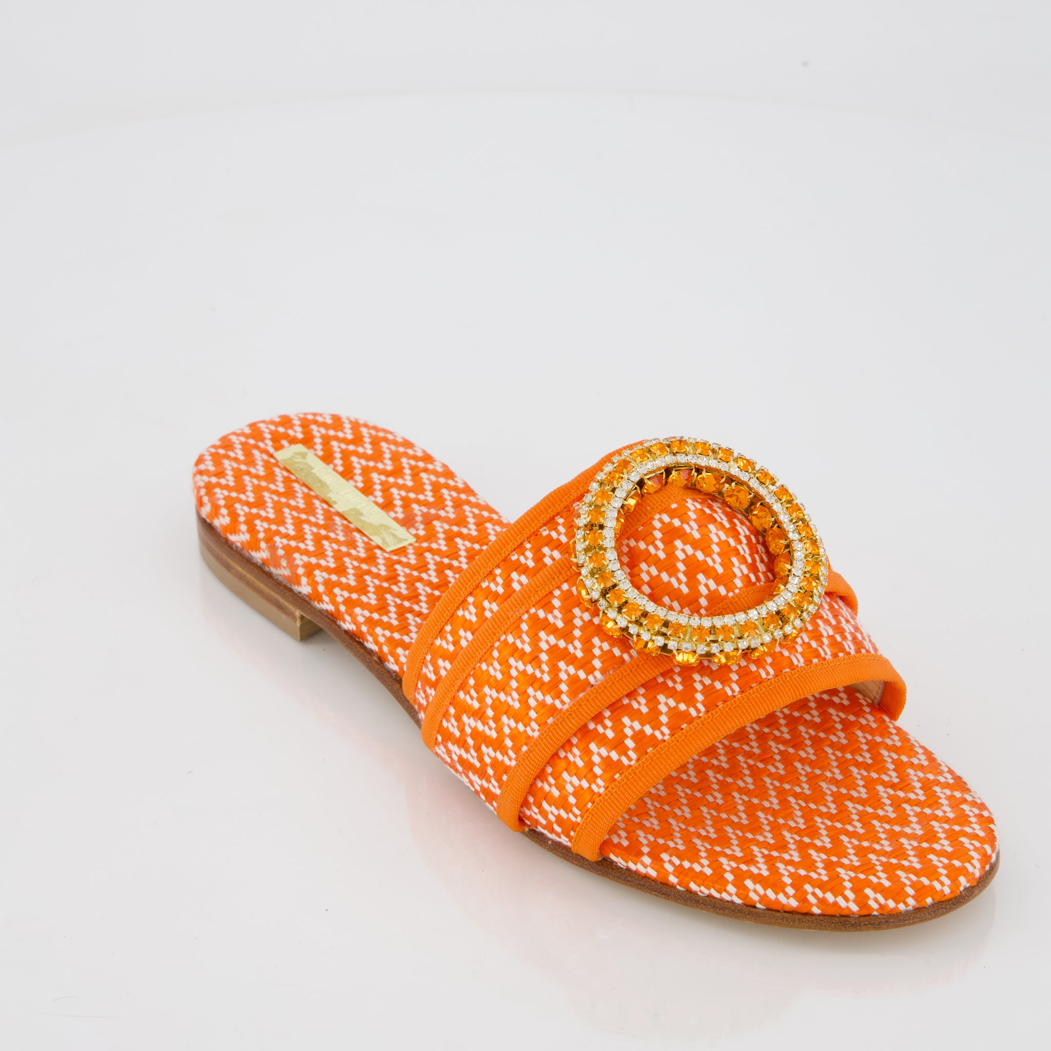 Talia - Sandali con anello di cristalli